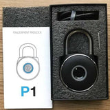 Smart fingerprint pad lock model# P1